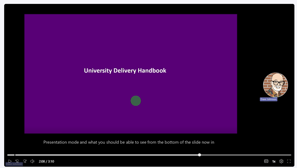 Dummy video preview image for video: Turning on Subtitles in PowerPoint Quick Start