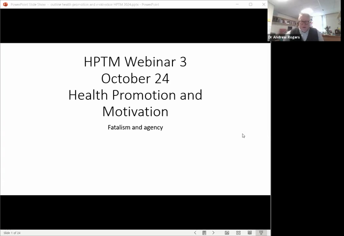 Dummy video preview image for video: Webinar 3: Health Promotion and Motivation