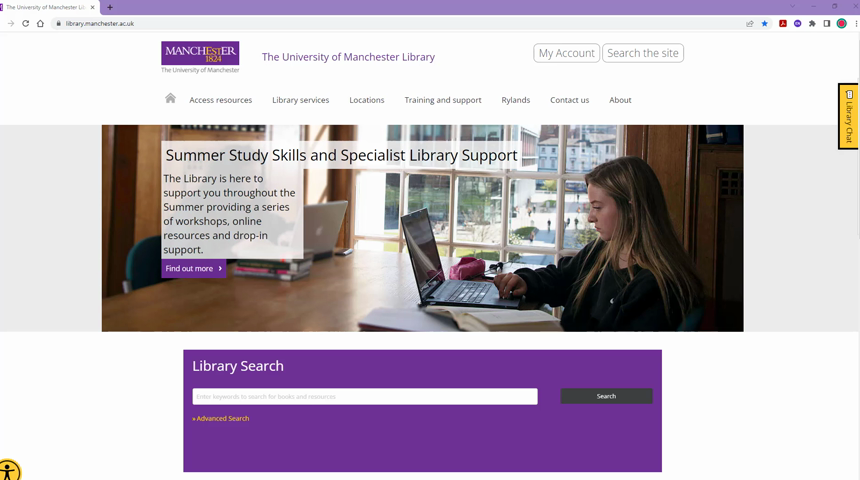 Dummy video preview image for video: Library search, saving your search and search results