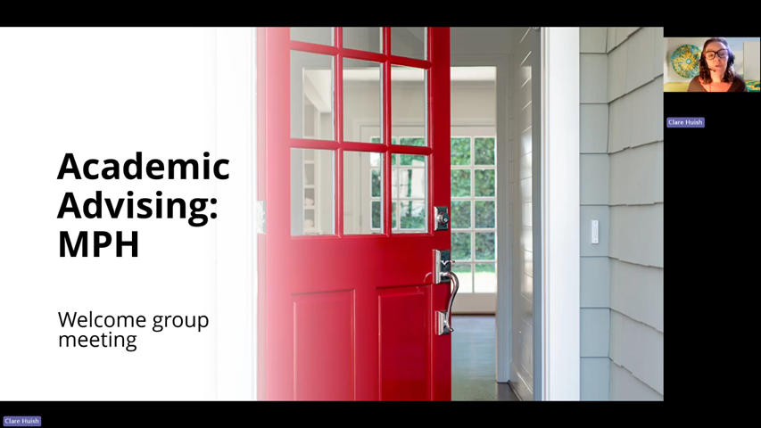 Dummy video preview image for video: Group Academic Advising Meeting 21 Oct with Advisor Clare Huish
