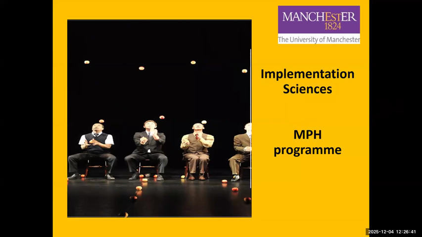Dummy video preview image for video: Introduction to Implementation Sciences - MPH programme