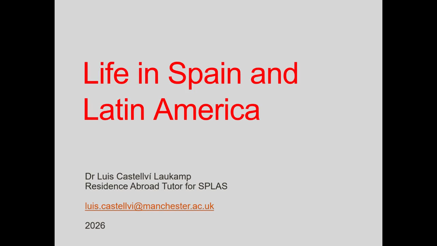 Dummy video preview image for video: Spanish Life In Briefing