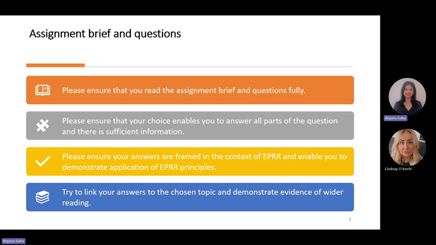 Dummy video preview image for video: EPRR Assignment webinar 2025_26