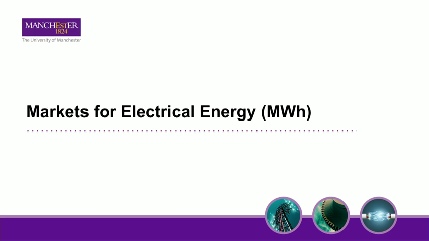 Dummy video preview image for video: Generators in electricity markets: Basic Concepts