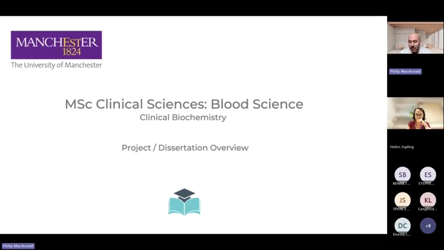 Dummy video preview image for video: Intro to YR2 STP Teaching/Project Clinical Biochemistry (Supervisor session July 2026)