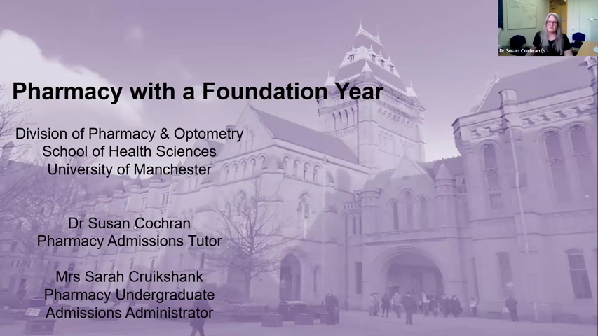 Dummy video preview image for video: Pharmacy with a foundation year talk