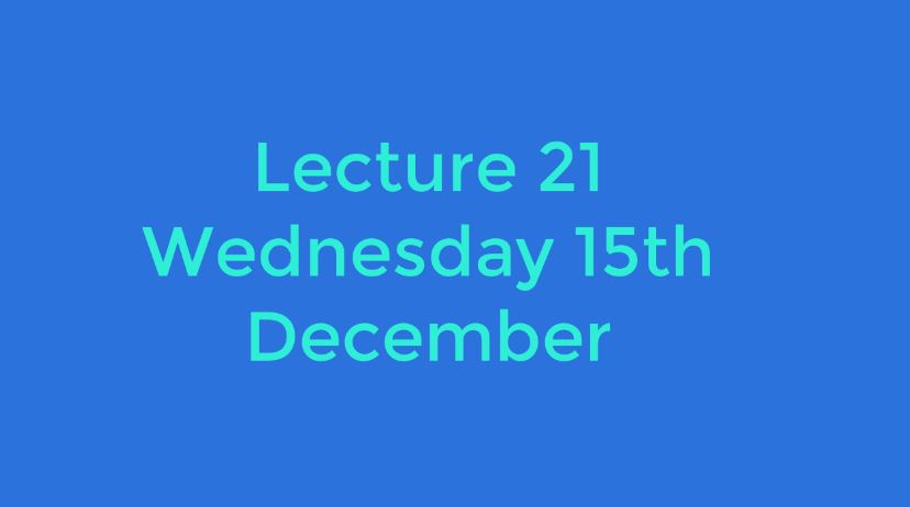 Dummy video preview image for video: 0B1_2025_26_Lecture_21