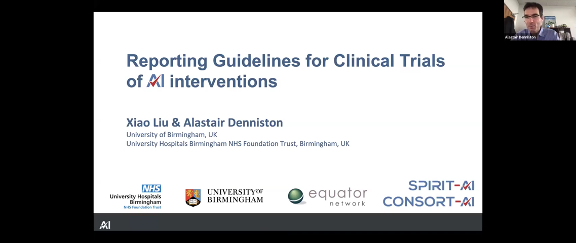 Dummy video preview image for video: Reporting guidelines for AI-based clinical trials