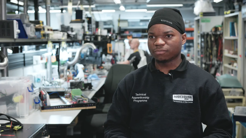 Dummy video preview image for video: Apprenticeships at the UoM: Claude